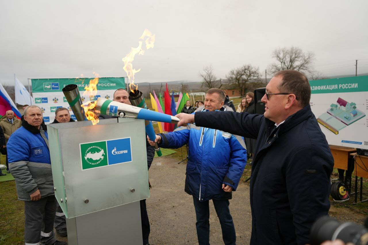 В Успенском районе к сетевому газу подключили хутор Западный<span> <br></span>